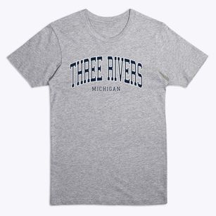 Three Rivers Michigan Traditional Premium T-Shirt