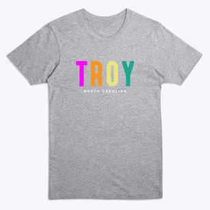 Troy North Carolina Color Pop Premium T-Shirt