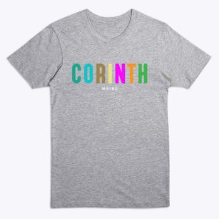 Corinth Maine Color Pop Premium T-Shirt