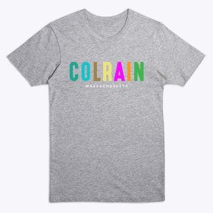 Colrain Massachusetts Color Pop Premium T-Shirt