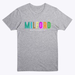 Milford Massachusetts Color Pop Premium T-Shirt