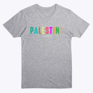 Palestine Illinois Color Pop Premium T-Shirt