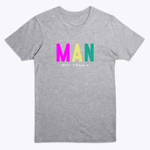 Man West Virginia Color Pop Premium T-Shirt