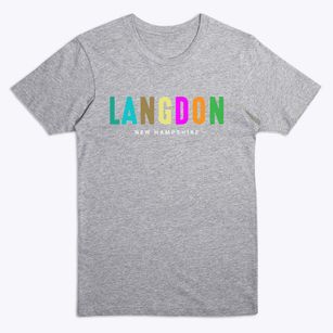 Langdon New Hampshire Color Pop Premium T-Shirt