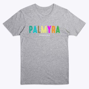 Palmyra Nebraska Color Pop Premium T-Shirt