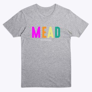 Mead Nebraska Color Pop Premium T-Shirt