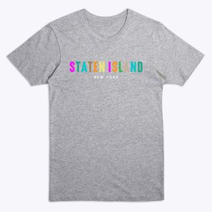 Staten Island New York Color Pop Premium T-Shirt