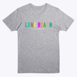 Long Beach Mississippi Color Pop Premium T-Shirt