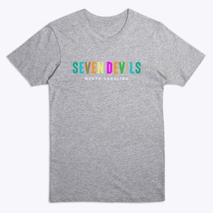 Seven Devils North Carolina Color Pop Premium T-Shirt