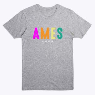 Ames Nebraska Color Pop Premium T-Shirt