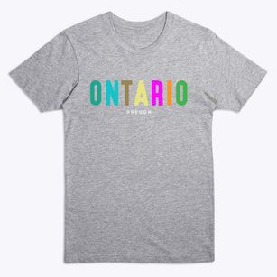 Ontario Oregon Color Pop Premium T-Shirt