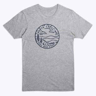  North Carolina Icon Premium T-Shirt