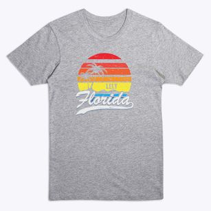 Lely Florida Palm Tree Sunset Premium T-Shirt
