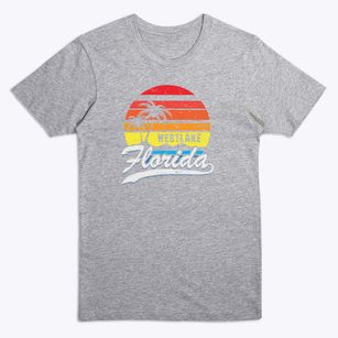 Westlake Florida Palm Tree Sunset Premium T-Shirt
