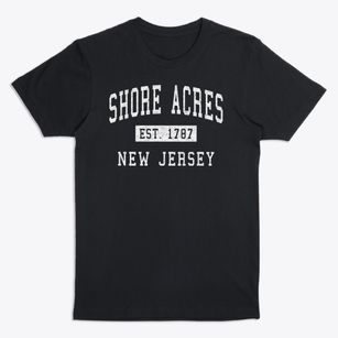 Shore Acres New Jersey Classic Established Premium T-Shirt