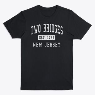 Two Bridges New Jersey Classic Established Premium T-Shirt