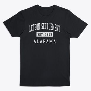 Letson Settlement Alabama Classic Established Premium T-Shirt