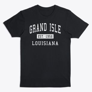 Grand Isle Louisiana Classic Established Premium T-Shirt