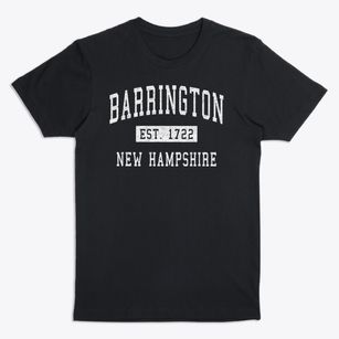 Barrington New Hampshire Classic Established Premium T-Shirt
