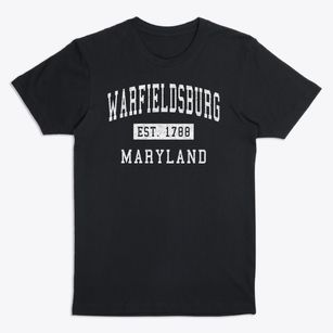 Warfieldsburg Maryland Classic Established Premium T-Shirt