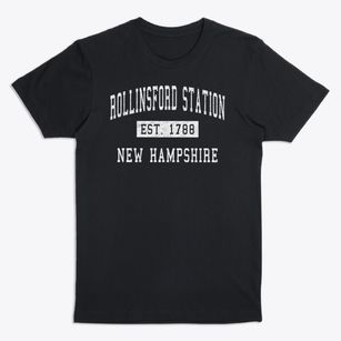 Rollinsford Station New Hampshire Classic Established Premium T-Shirt