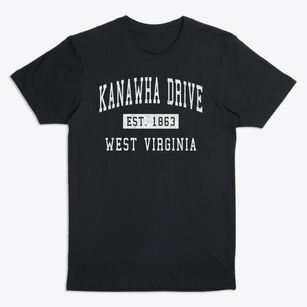 Kanawha Drive West Virginia Classic Established Premium T-Shirt