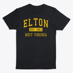 Elton West Virginia Classic Established Premium T-Shirt