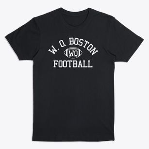 W. O Boston High School Classic Football Premium T-Shirt