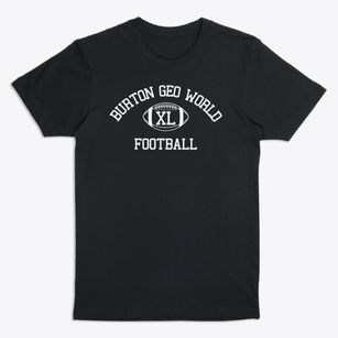 Burton Geo World Magnet School Classic Football Premium T-Shirt