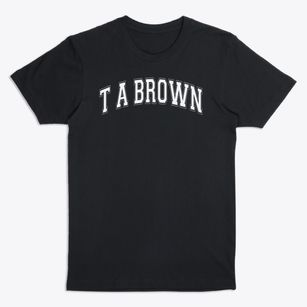 T A Brown Elementary School Varsity Arch Premium T-Shirt