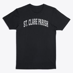 St Clare Parish Varsity Arch Premium T-Shirt