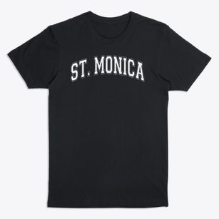 Saint Monica School Varsity Arch Premium T-Shirt