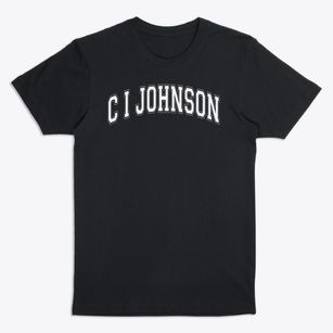 C I Johnson Elementary School Varsity Arch Premium T-Shirt