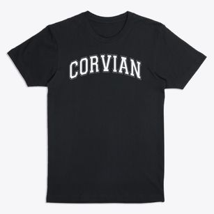 Corvian Community Varsity Arch Premium T-Shirt