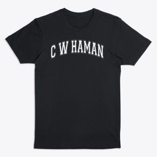 C W Haman Elementary School Varsity Arch Premium T-Shirt