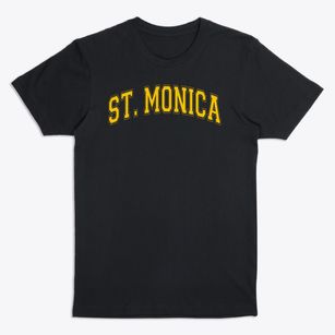 Saint Monica School Varsity Arch Premium T-Shirt