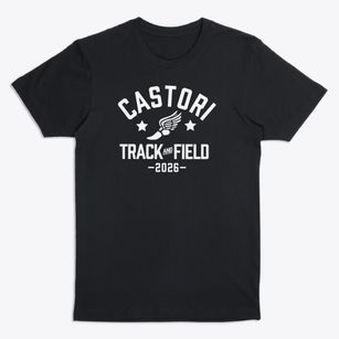Castori Elementary School Track and Field Premium T-Shirt