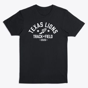 Texas Lions Homeschool Track and Field Premium T-Shirt