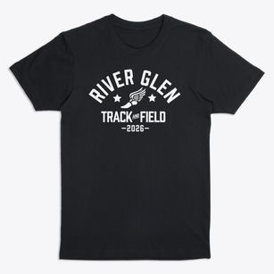 River Glen Elementary School Track and Field Premium T-Shirt
