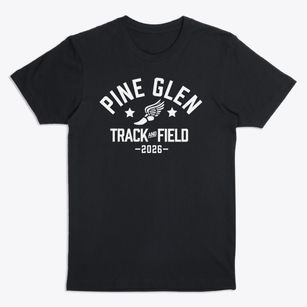 Pine Glen Elementary School Track and Field Premium T-Shirt