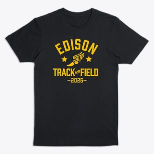 Edison Elementary School Track and Field Premium T-Shirt