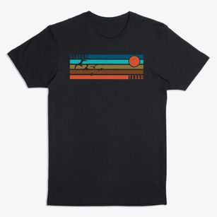 Slaton Texas Blissful Sunset Premium T-Shirt