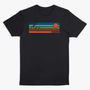 Wimer Oregon Blissful Sunset Premium T-Shirt