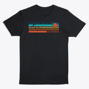 Sugarloaf Saw Mill California Blissful Sunset Premium T-Shirt
