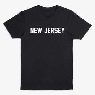  New Jersey Block Letter Premium T-Shirt