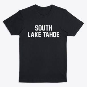 South Lake Tahoe California Classic Block Premium T-Shirt