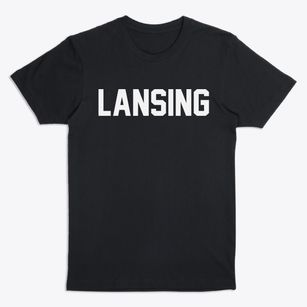 Lansing North Carolina Classic Block Premium T-Shirt