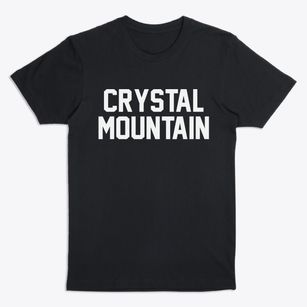 Crystal Mountain Michigan Classic Block Premium T-Shirt