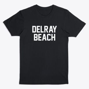 Delray Beach Florida Classic Block Premium T-Shirt