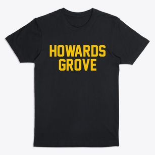 Howards Grove Wisconsin Classic Block Premium T-Shirt